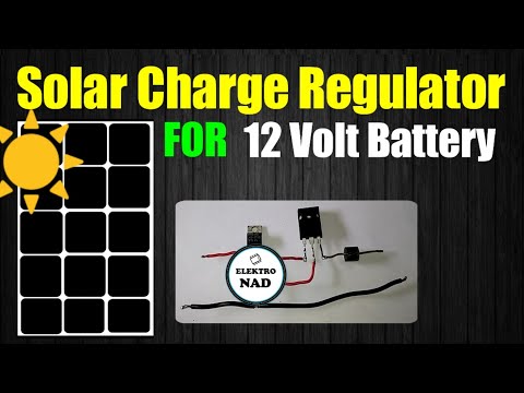 12v battery solar charger