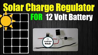 12V Battery Solar Charger