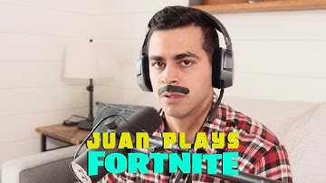 JUAN PLAYS FORTNITE! | David Lopez