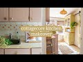 *SMALL* Renter-Friendly Kitchen Makeover | Cottagecore Style!