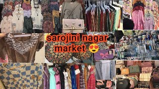 Sarojini nagar market Delhi😍😍 Boys and girls all latest collection 🤟❤️ summer collection 2024!