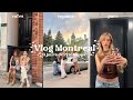 Vlog montral  6 jours de printemps parc copains coiffeur cafs matcha travail