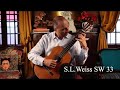 Marcelo Kayath | Prelude, Courante & Gigue SW 33 | S. L. Weiss