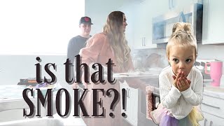 is the house on FIRE?! | it's DADurday!!  DAD is in charge. | the leprechaun PEED in our toilet