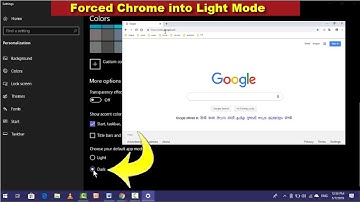 How to Force Google Chrome Light Mode When Windows 10 is in Dark Theme