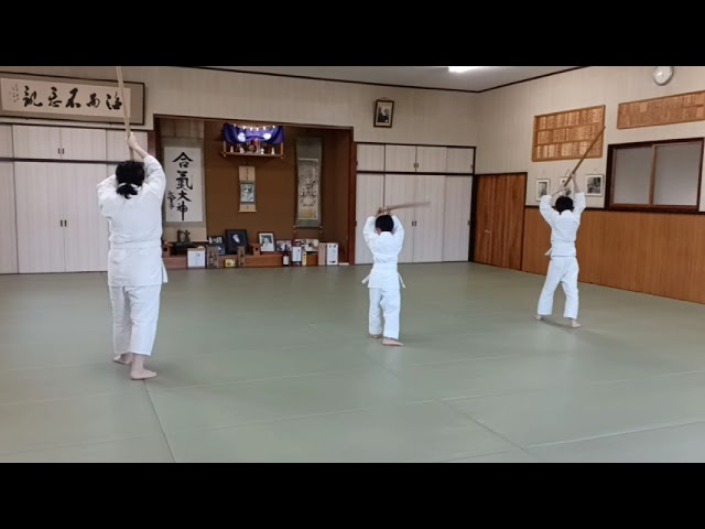 合気道浩然館少年部　稽古の成果を感じて