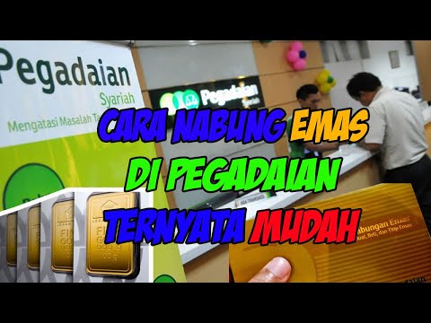 Cara Daftar Menabung Emas di Pegadaian Syariah