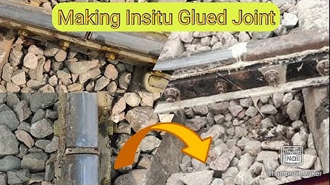 Making Insitu Glued/Insulated Joint in place of Damaged/Defective Glued joint |