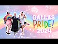 dallas pride festival 2024 vlog | exploring with friends