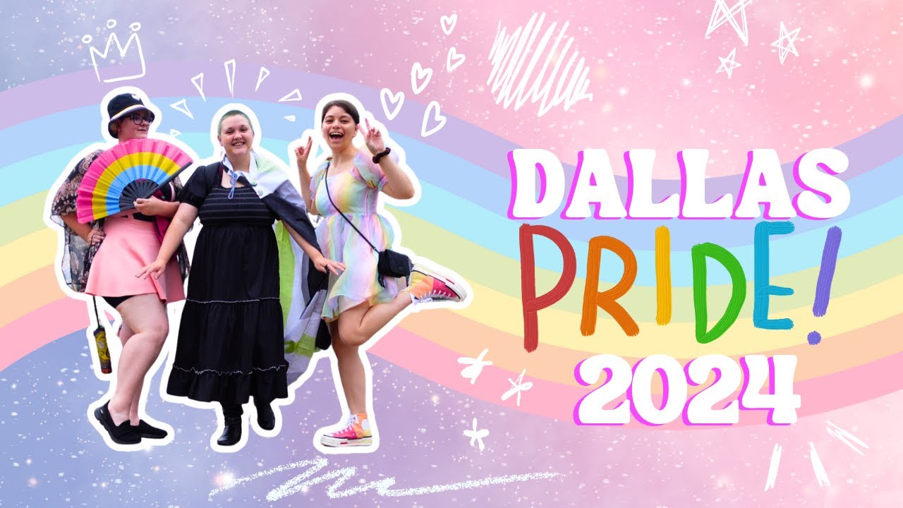 dallas pride festival 2024 vlog | exploring with friends