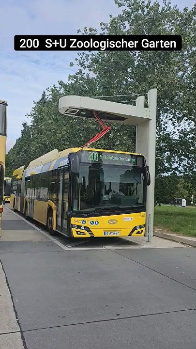 ( 200 ) ️ Zoologischer Garten mit Solaris 5427 in Michelangelostr (BVG