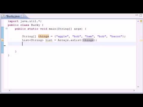 Intermediate Java Tutorial   16   HashSet
