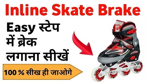 How to Apply T-Stop, Plow Stop & Jump Inline Skates | #inlineskates