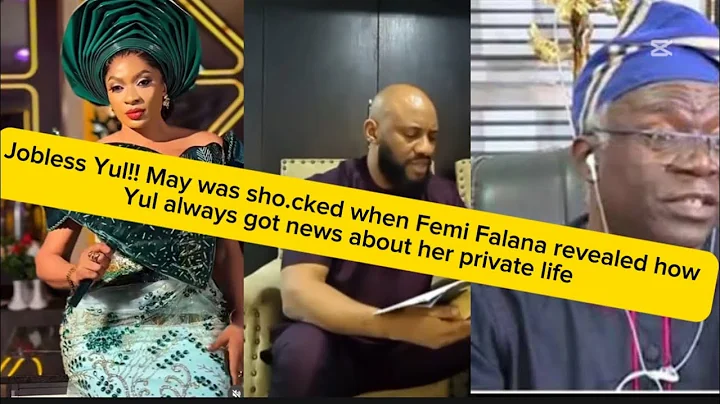 Jobless Yul!! May was sho.cked when Femi Falana revealed how Yul always got news about her private…