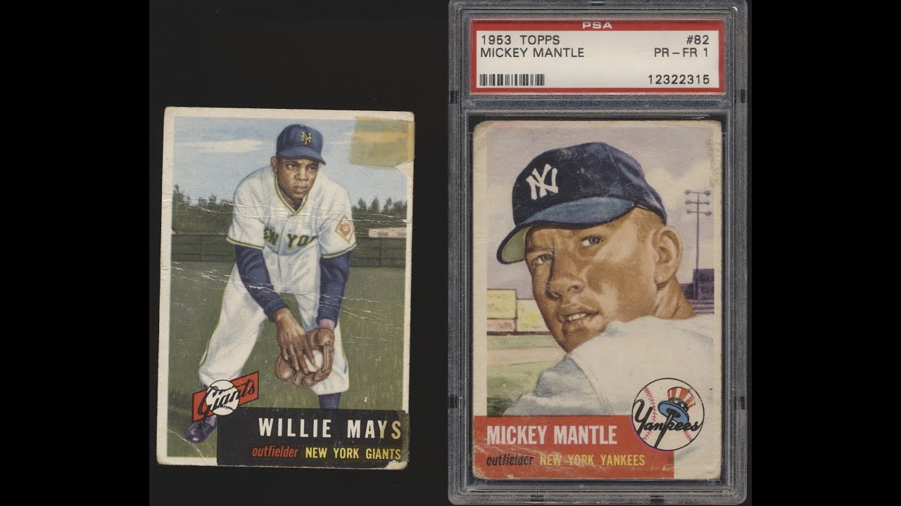 1953 Topps Low Grade Set Break & 2011 Topps Break Broadcast (11/29 @ 9 PM  CST) - YouTube