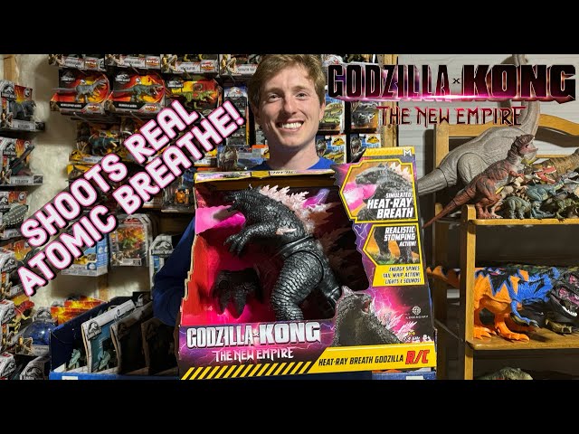 Godzilla x Kong The New Empire Heat-Ray Breath Godzilla Exclusive