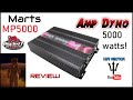 Marts digital mp 5000 amp dyno review insane power mp5000 5000 watt car audio amplifier