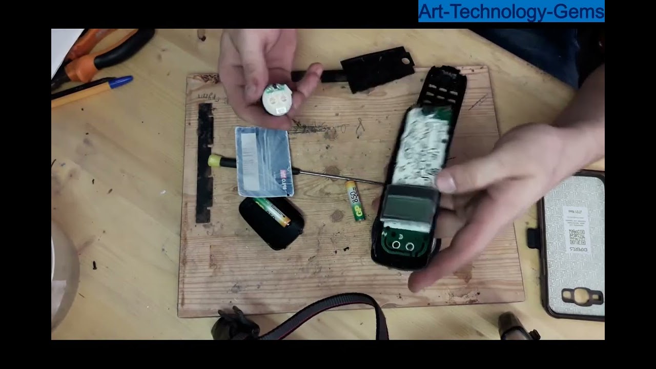 Как произвести разборку и тех обслуживание Gigaset A120 часть 1