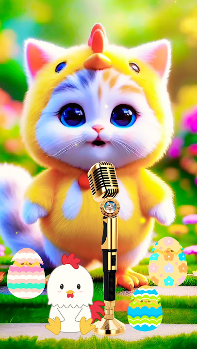 Kucing Nyanyi Anak Ayam Piyik piyik #kucing #kucinglucu #kucingnyanyi #fyp #fypシ゚viral