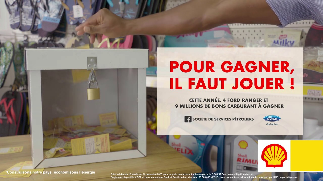 Publicité Pacific Energy / Shell fevrier 2020 YouTube