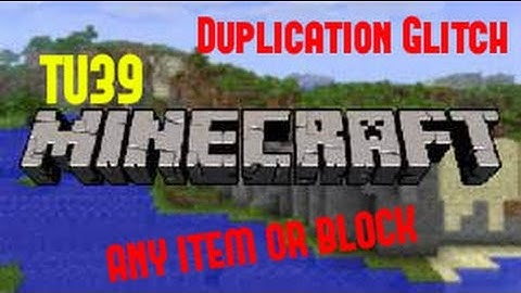 Minecraft Xbox / PS4 TU39 HOW TO DUPLICATE ANY ITEM- Tutorial - NEW WORKING - AFTER PATCH