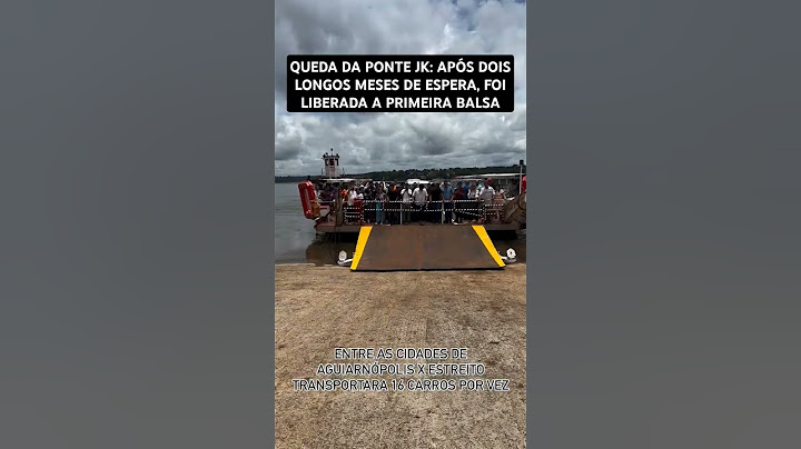 #estreito recebeu a primeira balsa após 2 meses da #tragedia da ponte JK #colapso