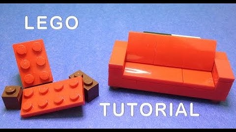 Lego Couch Tutorial