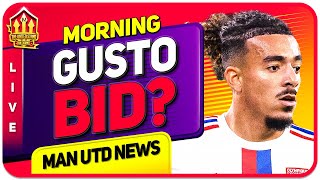 United Wants GUSTO! AMAZON United BID Fear! Man Utd Transfer News