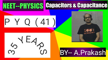 Two identical capacitors C₁ and C₂ of equal capacitance are connected as shown in the circuit.