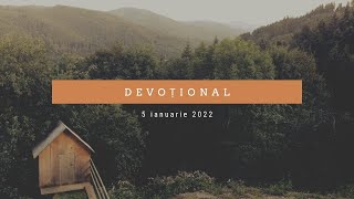 FII UN EXEMPLU! | DEVOTIONAL | 5 ianuarie 2022