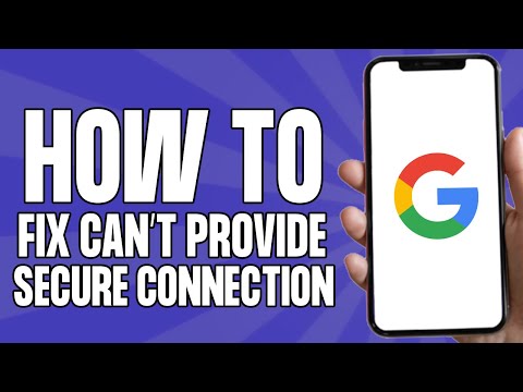 How to Fix This Site Can't Provide a Secure Connection Google Chrome (Problem Solved)