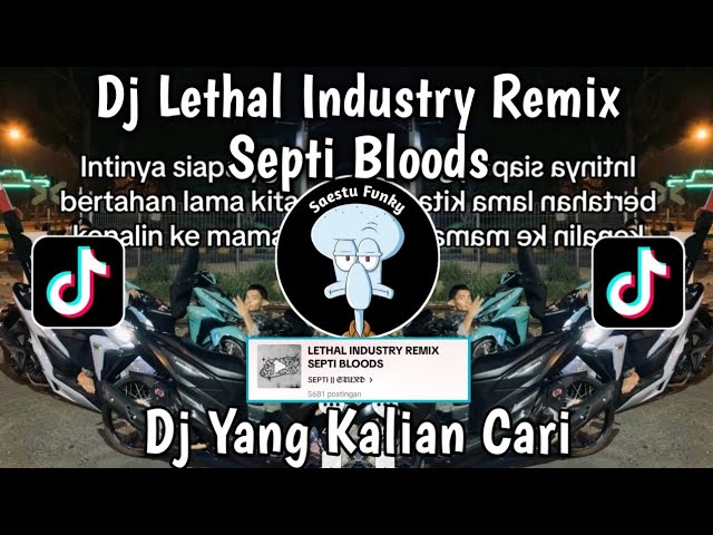 DJ LETHAL INDUSTRY REMIX SEPTI BLOODS VIRAL TIKTOK TERBARU 2024 YANG KALIAN CARI  !! class=