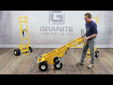Overview: American Cart Looped Handle Fork Hand Trucks