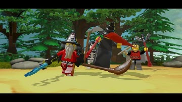 Lego Legacy Heroes Unboxed trying out New spooky army Vs Classic space