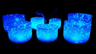 15 MINUTE 7 CHAKRA TUNE-UP - 432Hz CRYSTAL SINGING BOWLS