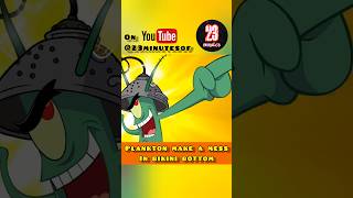 Plankton and his evil plan #spongebobsquarepants