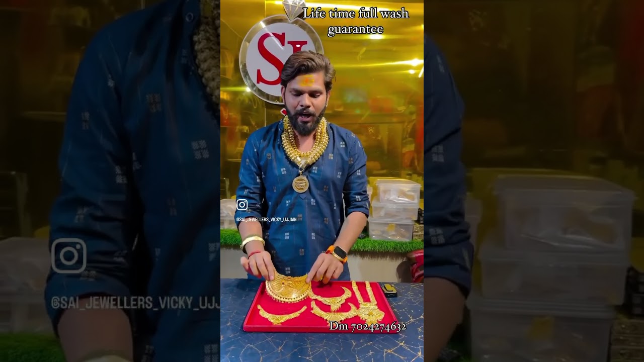 Gold plated jewellery