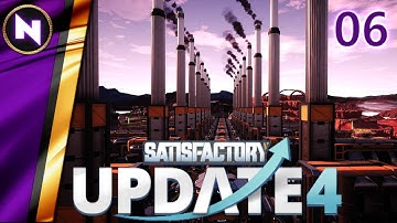AUTOMATED HANDCRAFTING FOR MILESTONES | #6 | Satisfactory Update 4 | Lets Play/Walkthrough