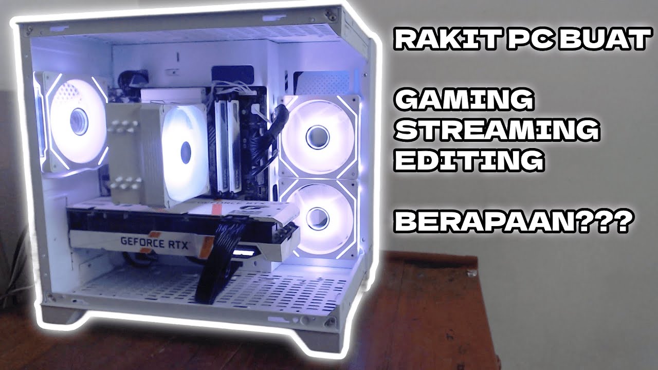 RAKIT PC PUTIH TAMPAN DAN BERANI | RTX 3070 