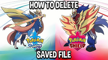 How to Delete Saved File in Pokémon Sword and Pokémon Shield!
