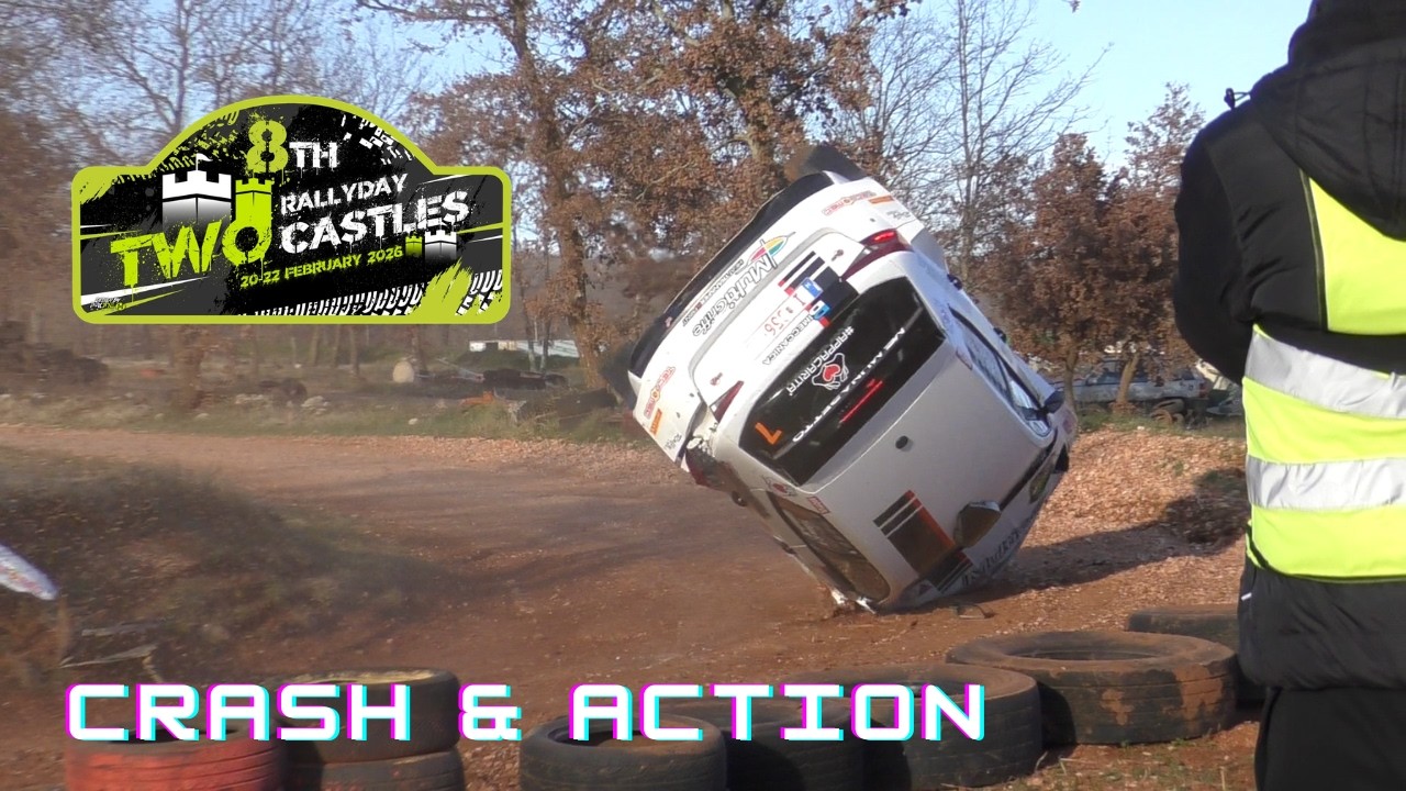 Two Passes Rally 8. Rally Day Two Castles - Due Castelli | Crash & Action - YouTube