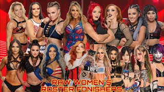 All WWE Raw Women's Roster Finishers | 2024 Update