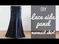 DIY Lace Side Panel Mermaid Skirt (BDCW pattern hack!)