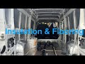 DIY Campervan Build - Insulation & Flooring