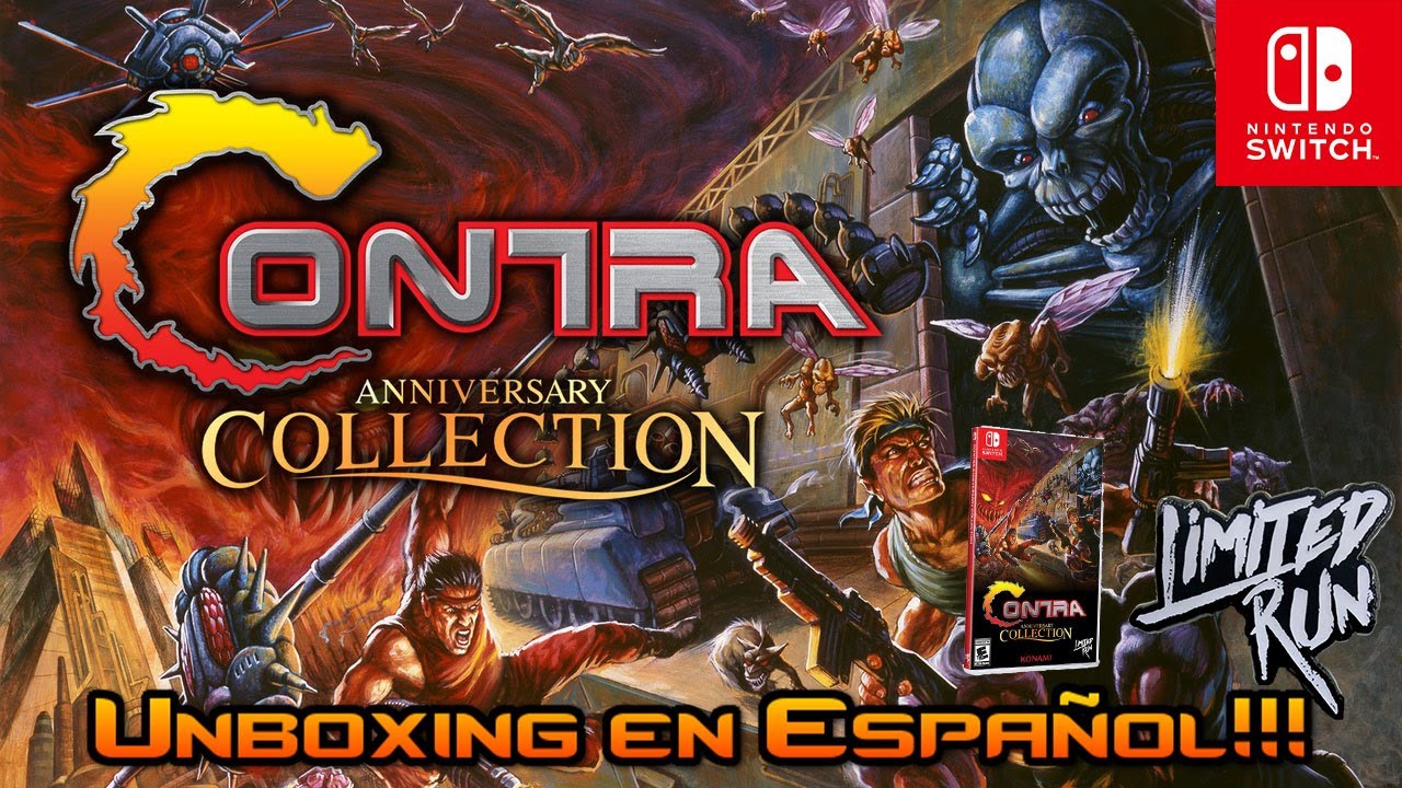 CONTRA ANNIVERSARY COLLECTION LIMITED RUN GAMES Nintendo Switch