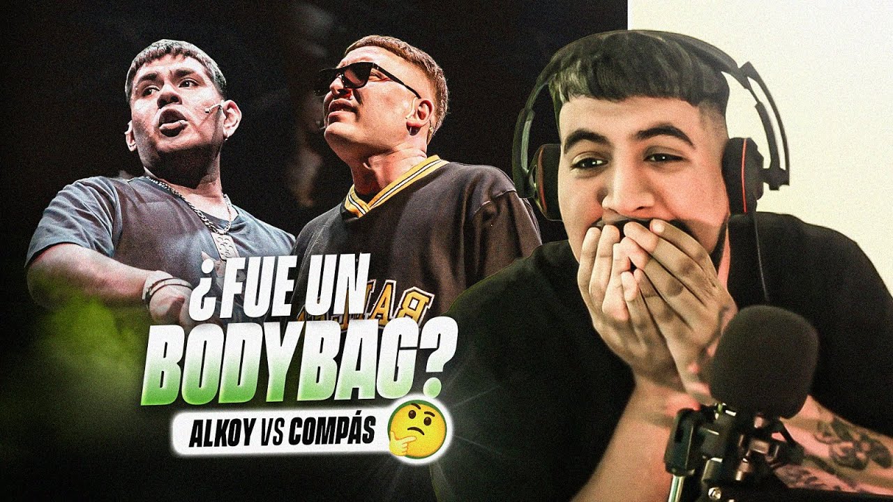 🧐¿Fue un BODYBAG? 🧐| REACCION a ALKOY vs COMPAS en #LIGABAZOOKA