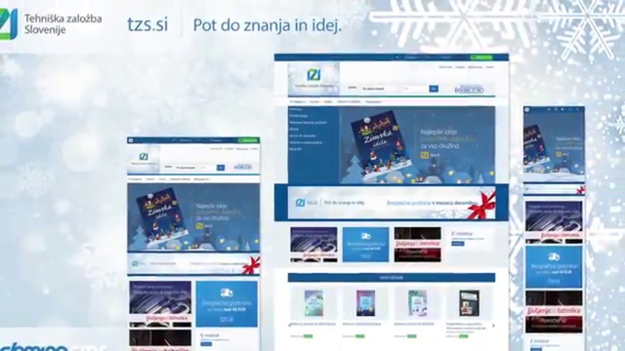 Online bookstore Tzs.si (domDesign selected projects 2015)