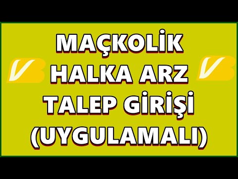 Vakıfbank Mobil Maçkolik Halka Arz Talep Girişi | Maçkolik İnternet Hizmetleri Tic. A.Ş. | macko