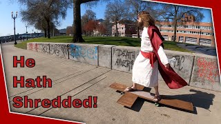 Jesus skates for your sins Part 2 (Portland Edition)