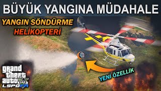 BÜYÜK YANGINA HELİKOPTER İLE MÜDAHALE | GTA 5 İTFAİYE MODU | LSPDFR screenshot 1